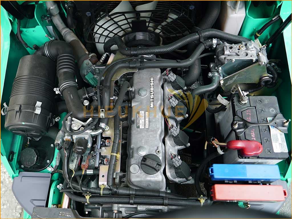 Xe nâng xăng gas MITSUBISHI KFGE18T - Ảnh 10