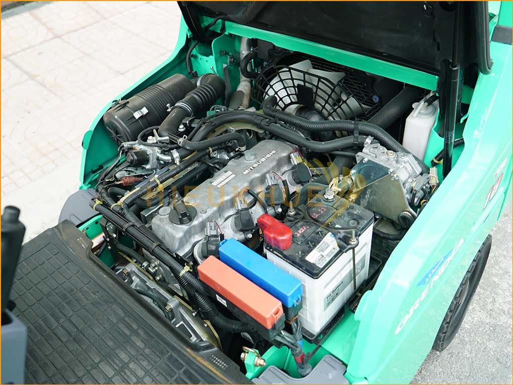 Xe nâng xăng gas MITSUBISHI KFGE18T - Ảnh 12