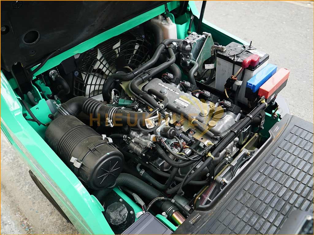 Xe nâng xăng gas MITSUBISHI KFGE18T - Ảnh 11