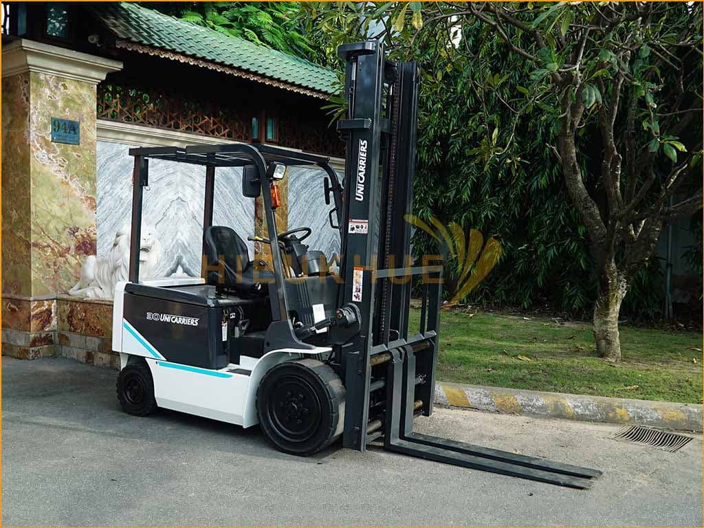 Xe nâng điện ngồi lái UNICARRIERS FB30-8 - Ảnh 4