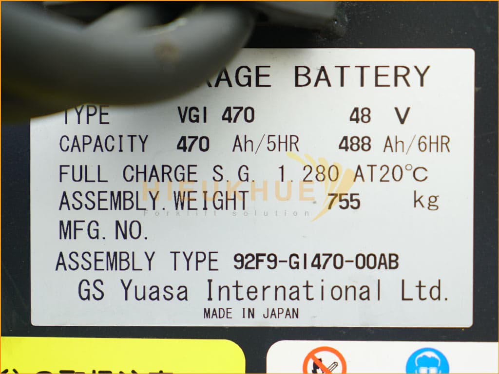 Xe nâng điện đứng lái NICHIYU FBRMA25-H80B-470 - Ảnh 10