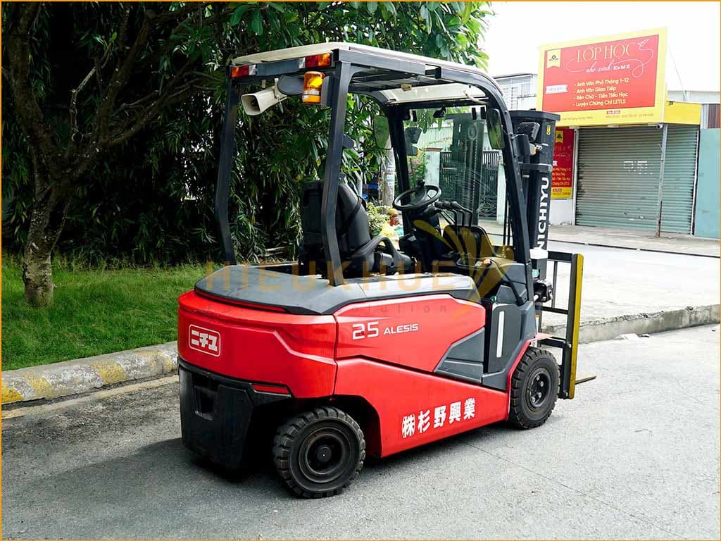 Xe nâng điện ngồi lái NICHIYU FBB25PN-80-300AF - Ảnh 6
