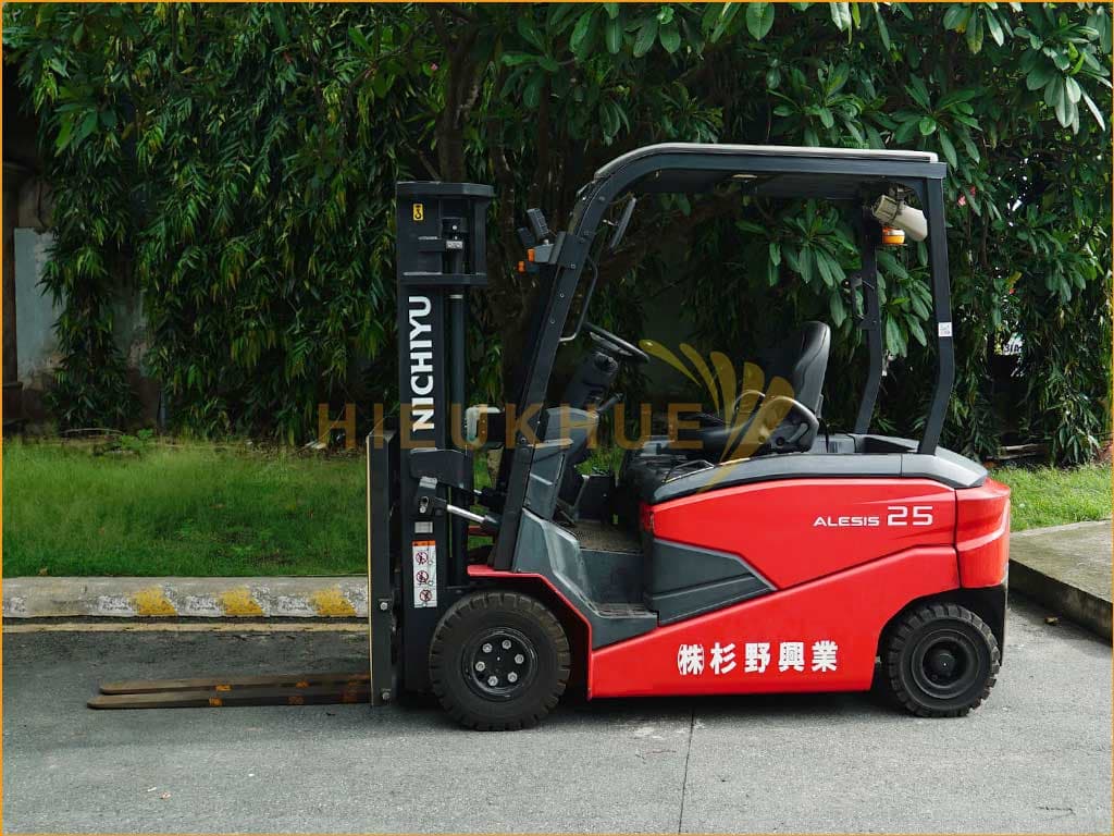 Xe nâng điện ngồi lái NICHIYU FBB25PN-80-300AF