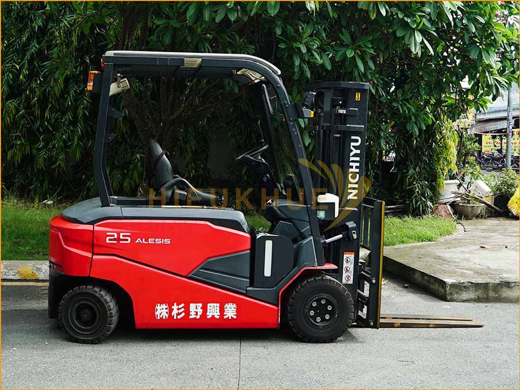 Xe nâng điện ngồi lái NICHIYU FBB25PN-80-300AF - Ảnh 2