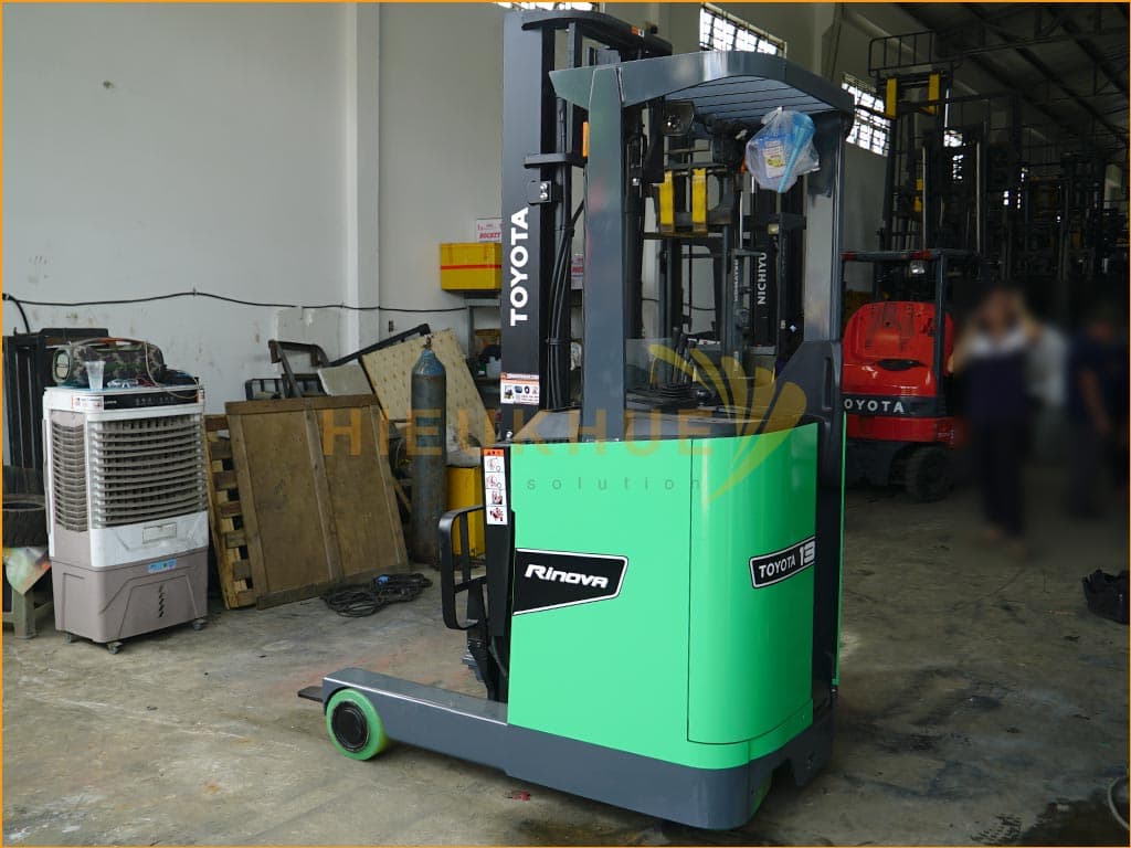 Xe nâng điện đứng lái TOYOTA 8FBR13 - Ảnh 5