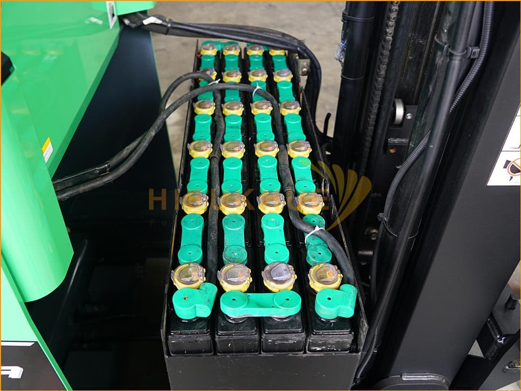 Xe nâng điện đứng lái TOYOTA 8FBR13 - Ảnh 10