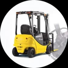 Xe nâng điện ngồi lái