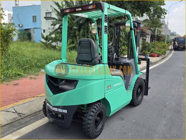 Xe nâng dầu MITSUBISHI FDE20T - Ảnh 4