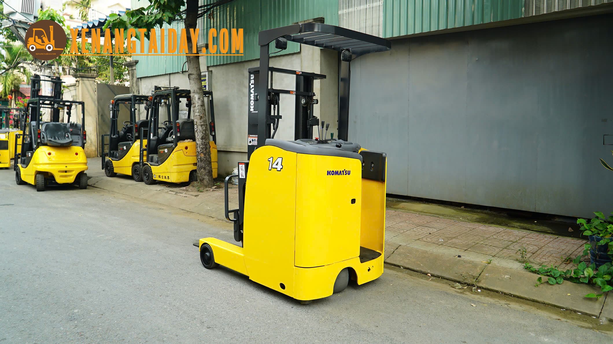 Xe nâng điện đứng lái KOMATSU FB14RL-15 - Ảnh 6
