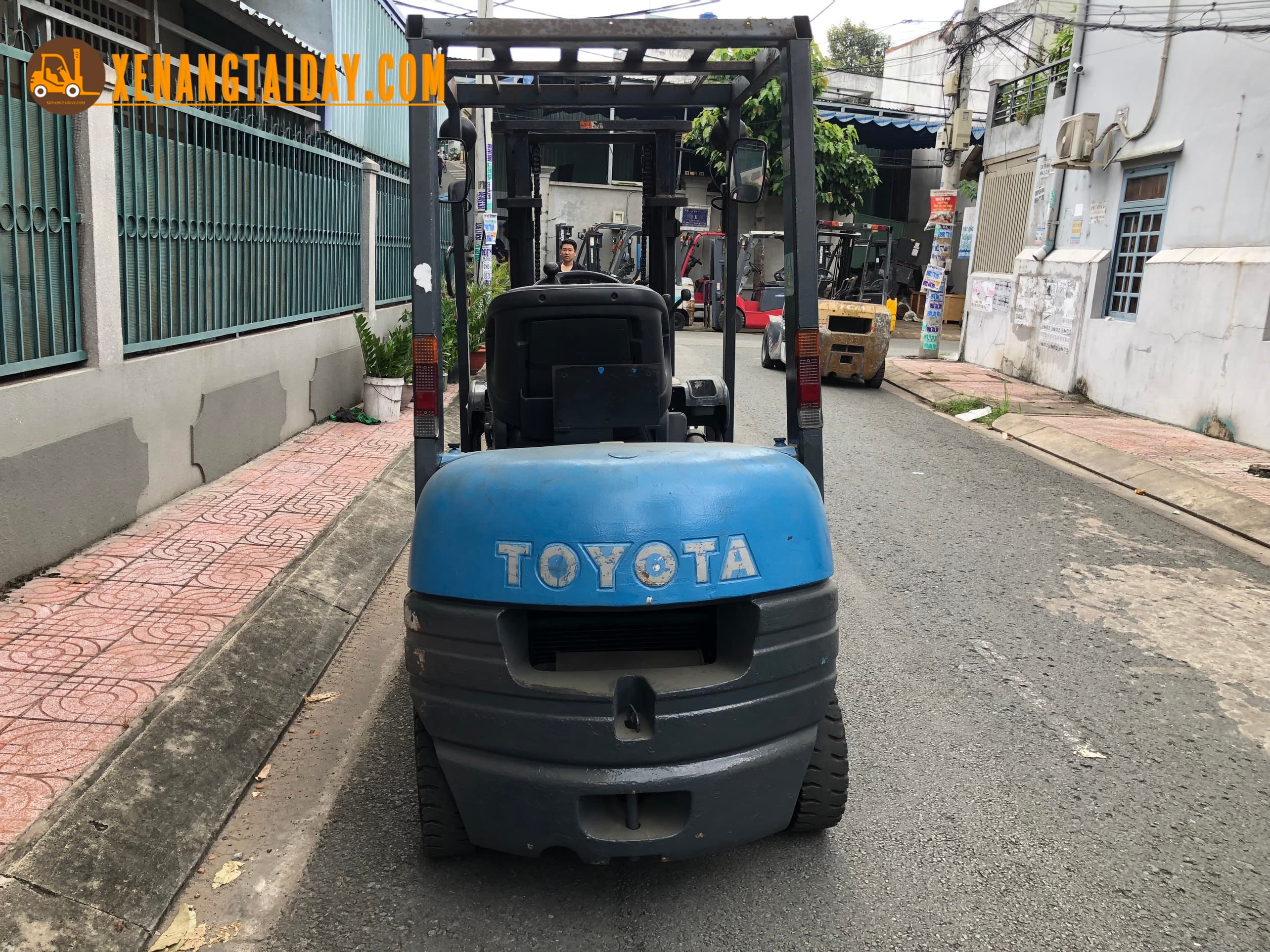 Xe nâng dầu TOYOTA 02-6FD15 - Ảnh 5