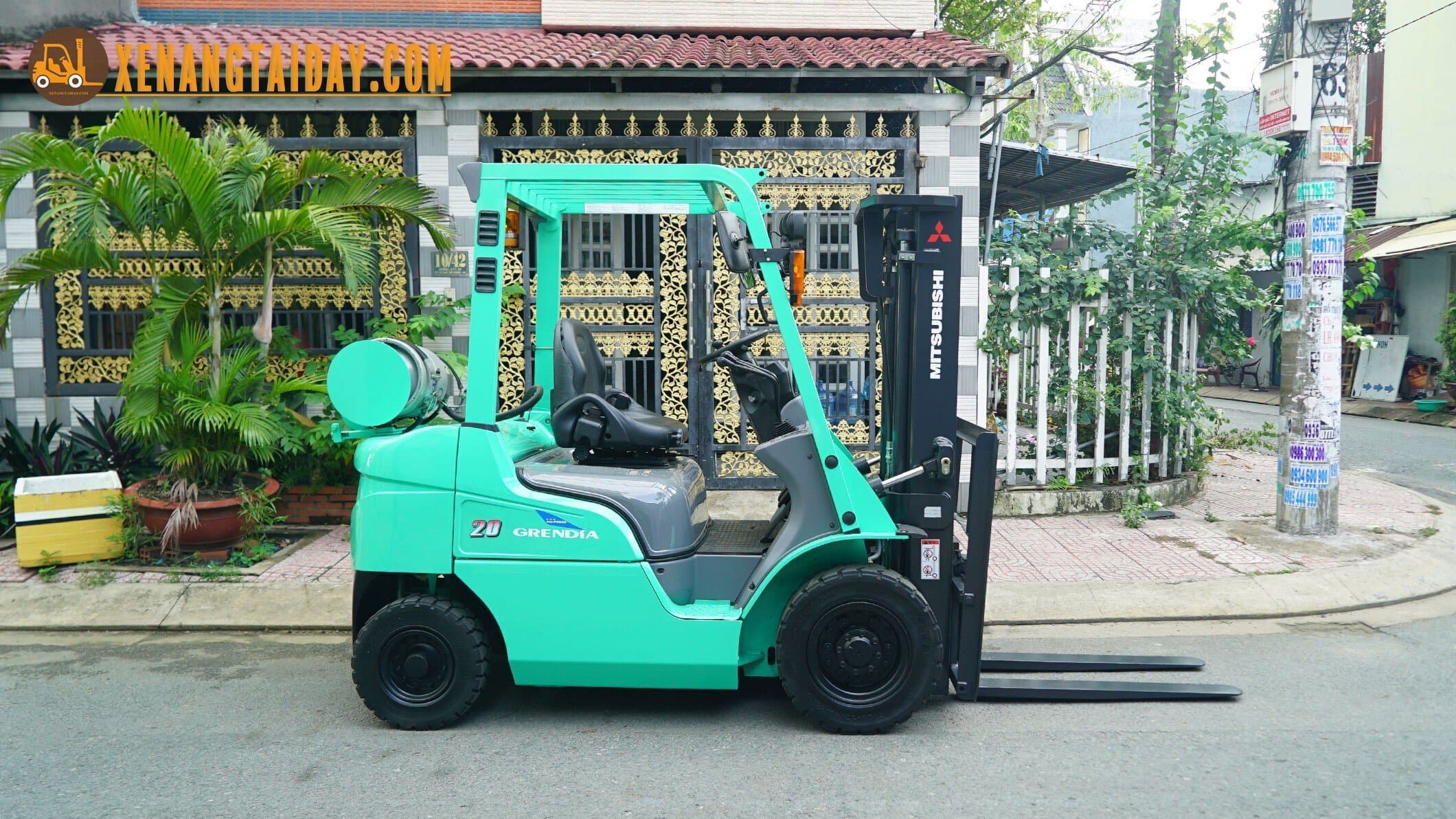 Xe nâng xăng - gas MITSUBISHI FGE20T - Ảnh 4