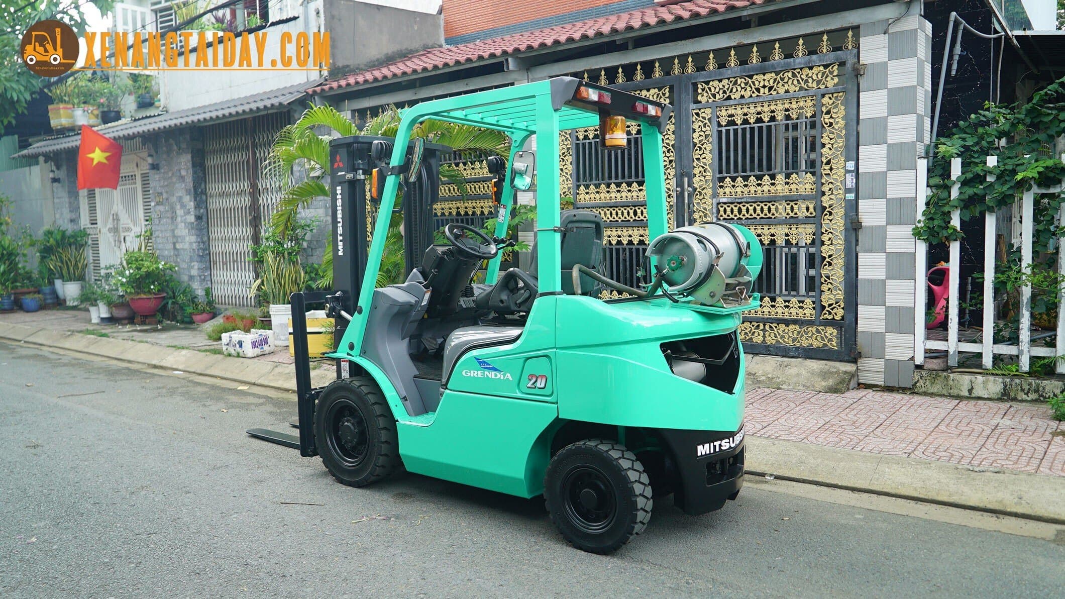 Xe nâng xăng - gas MITSUBISHI FGE20T - Ảnh 12