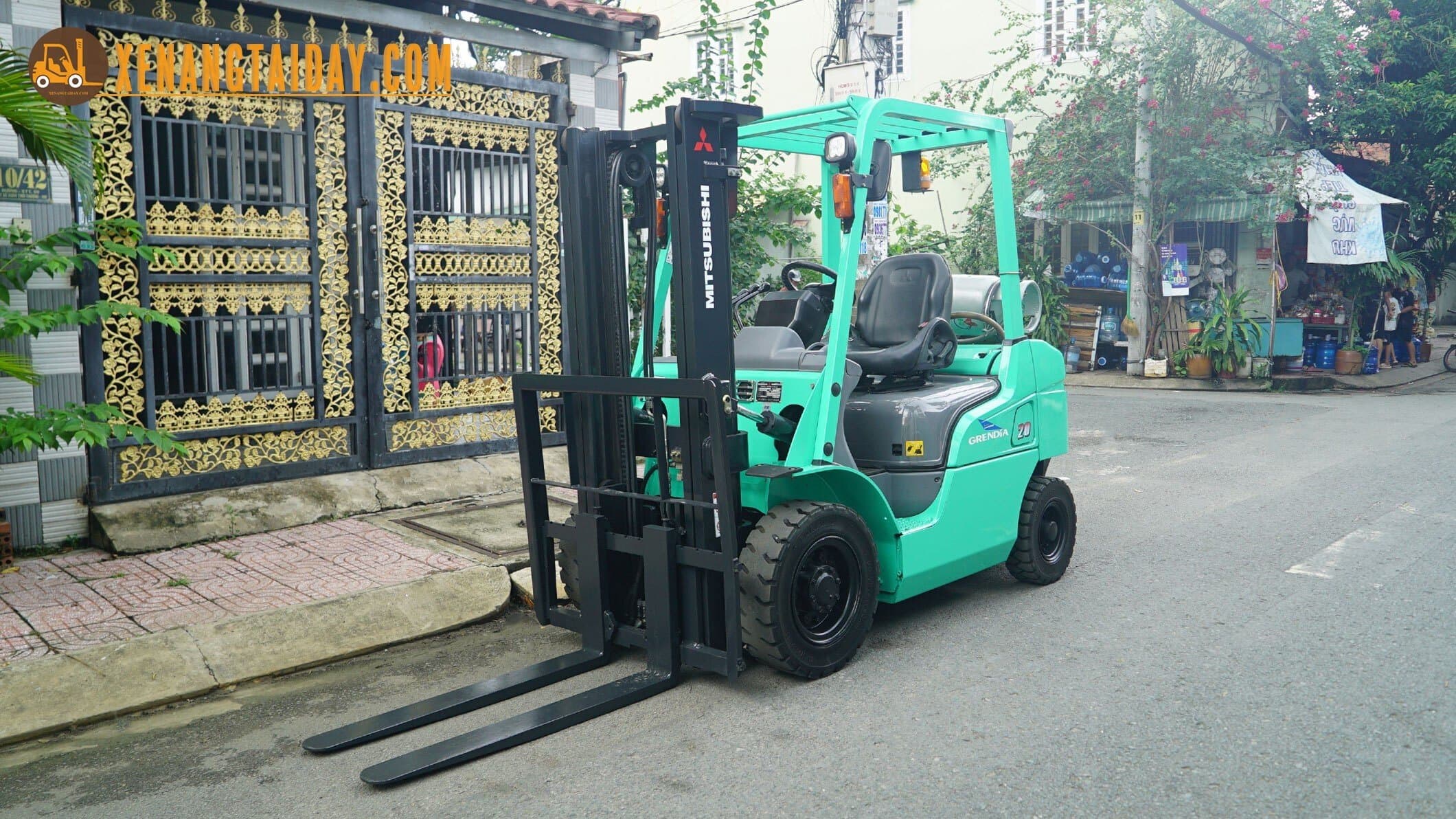 Xe nâng xăng - gas MITSUBISHI FGE20T - Ảnh 11