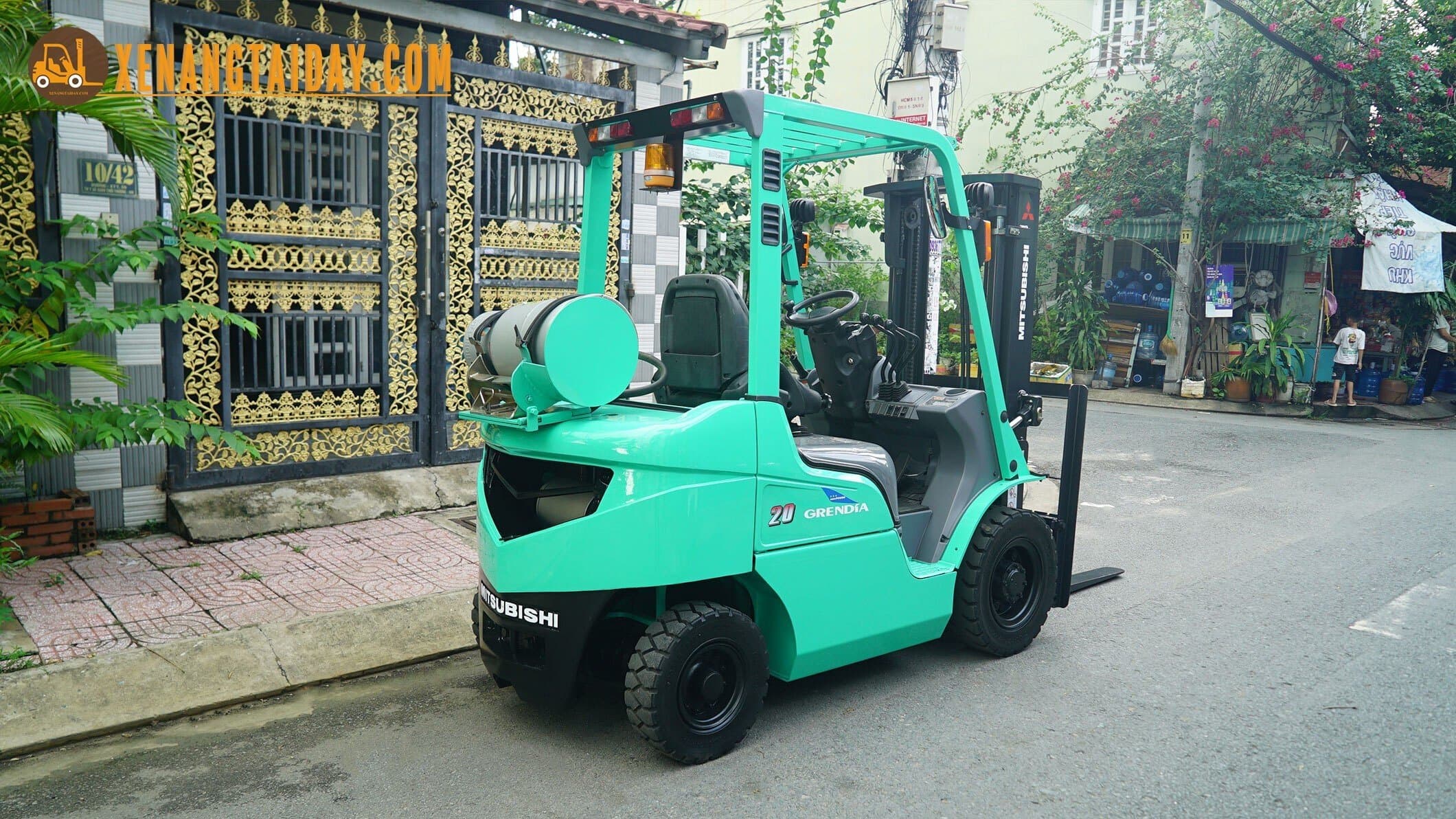 Xe nâng xăng - gas MITSUBISHI FGE20T - Ảnh 7