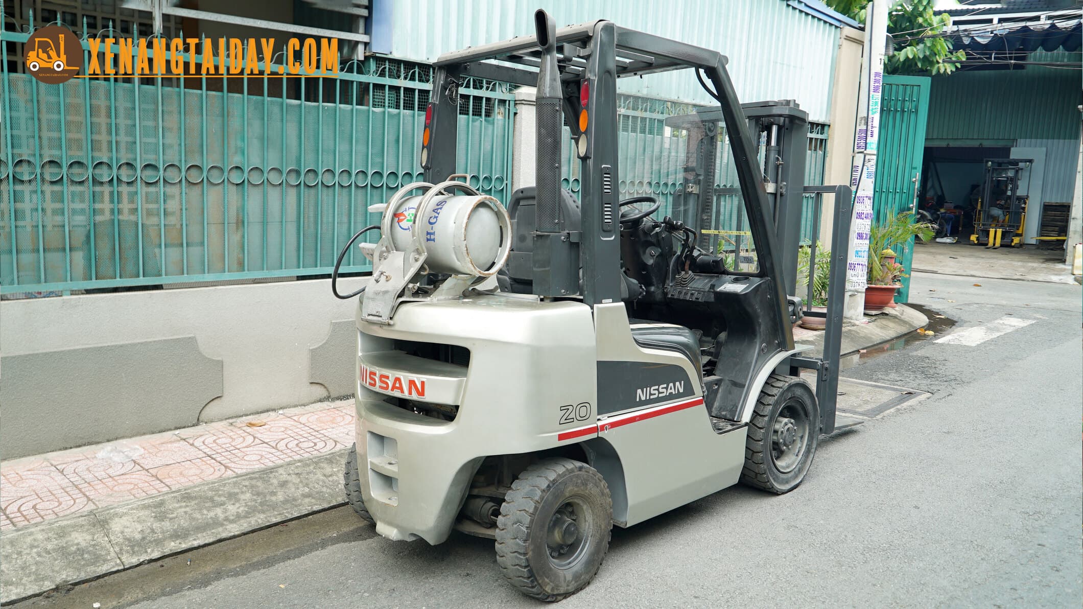 Xe nâng xăng - gas NISSAN EBT-P1F2 - Ảnh 8