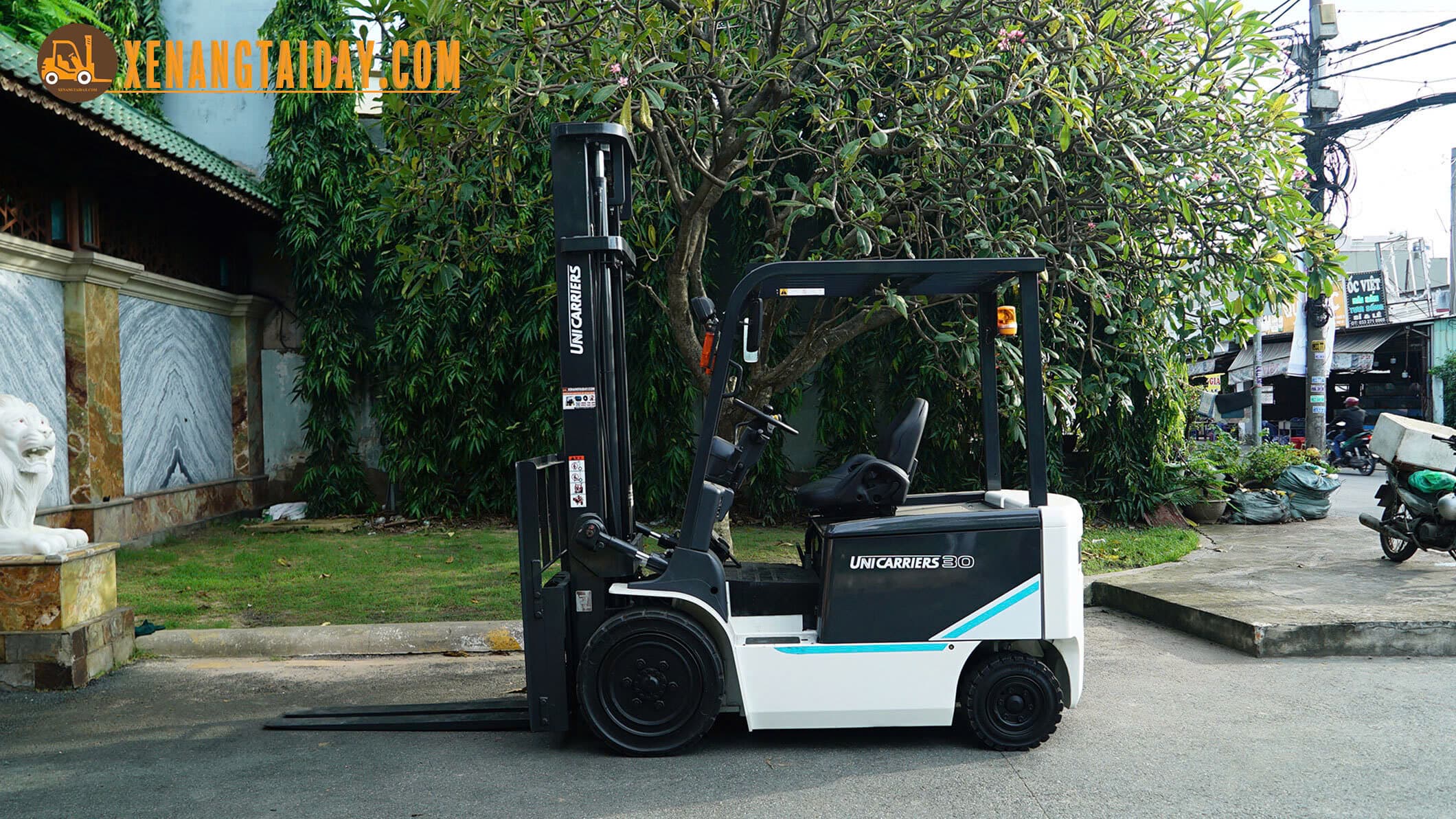 Xe nâng điện ngồi lái UNICARRIERS FB30-8 - Ảnh 6
