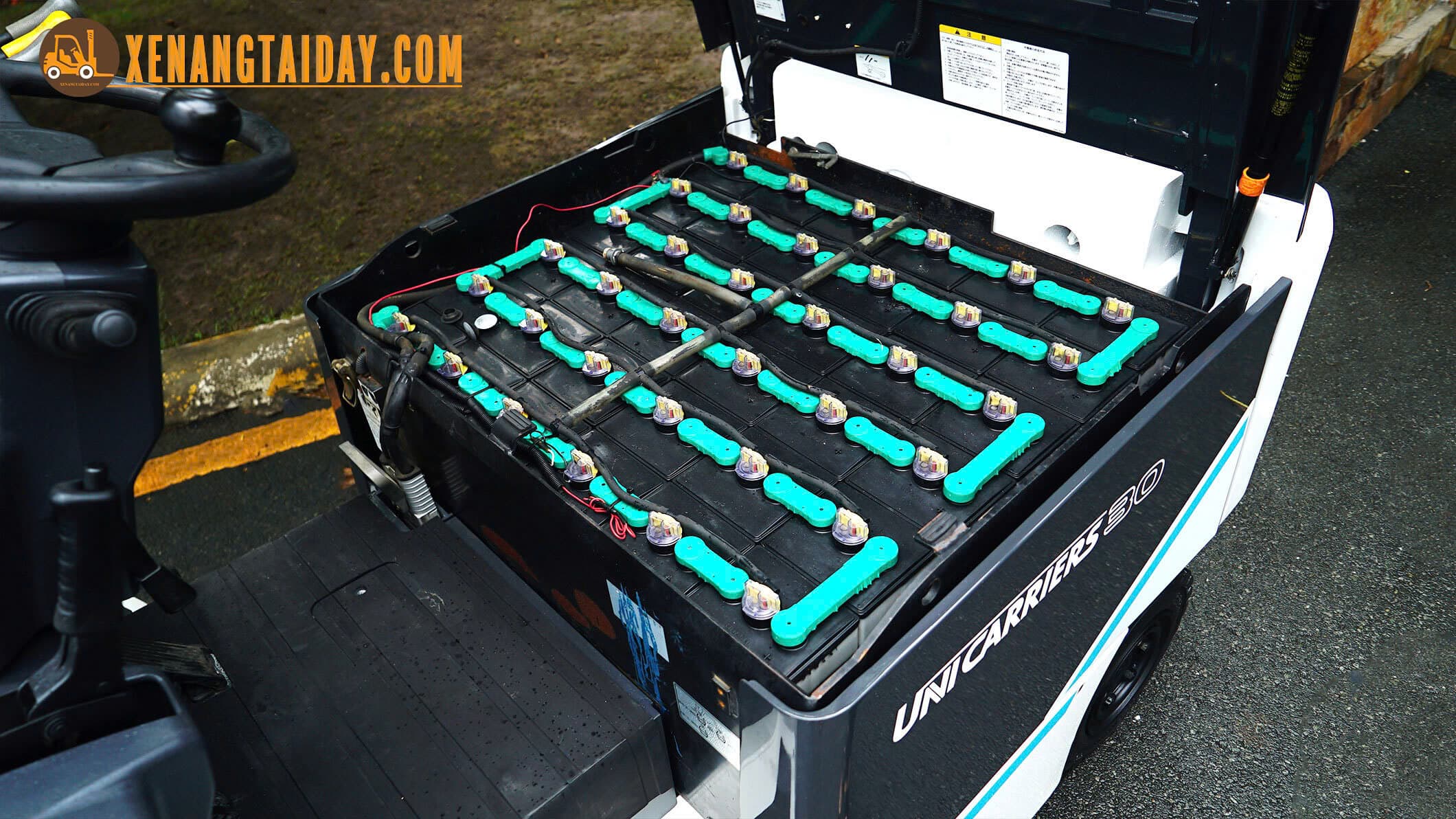 Xe nâng điện ngồi lái UNICARRIERS FB30-8 - Ảnh 8