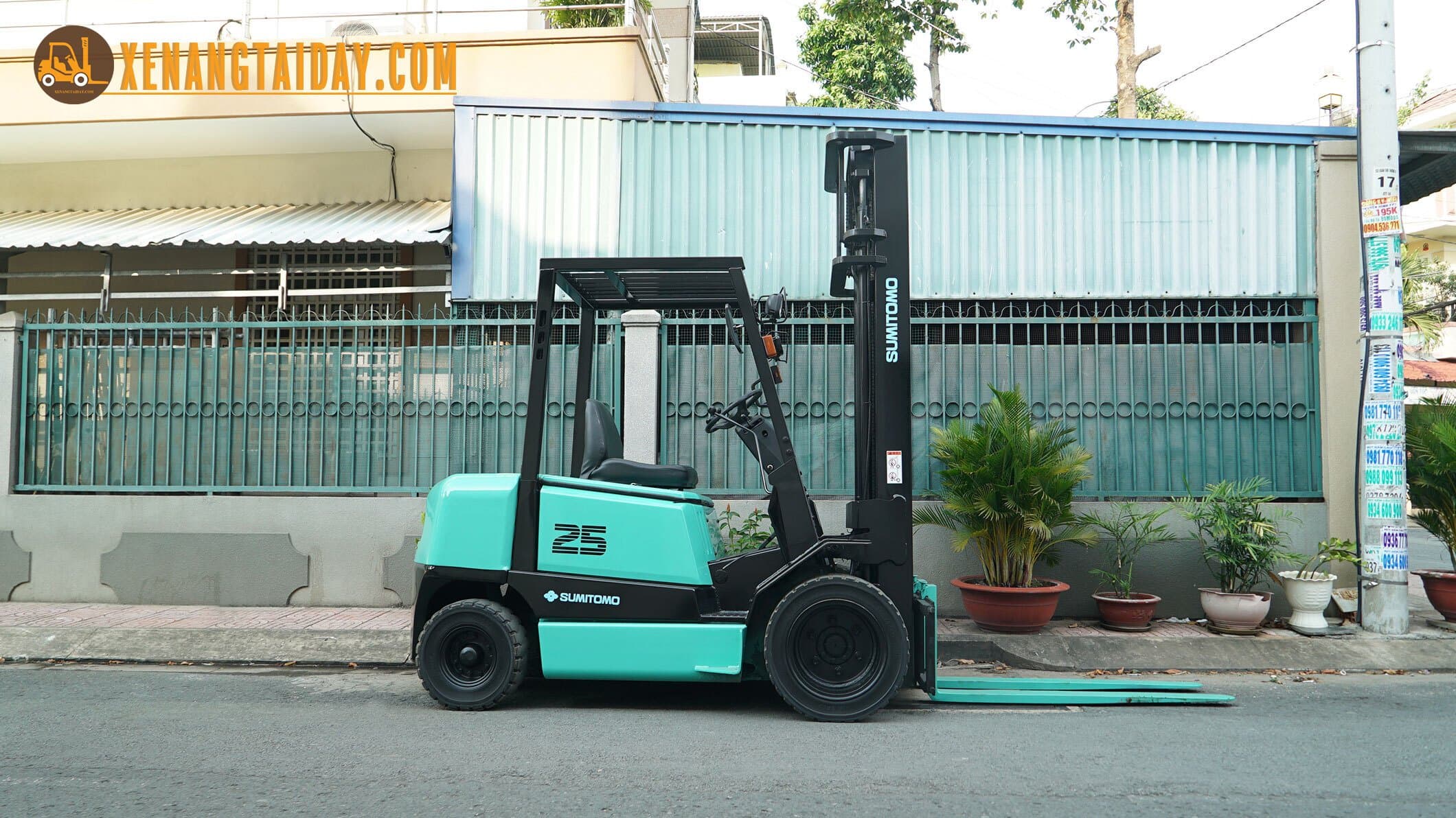 Xe nâng dầu SUMITOMO 11-FD25PVIIHA - Ảnh 9
